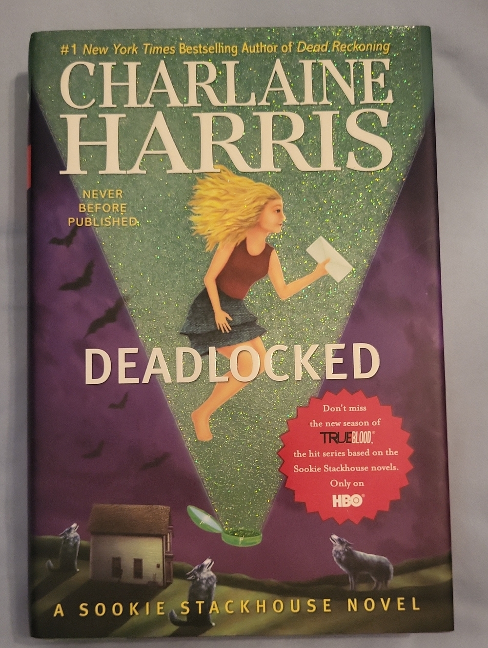 Deadlocked First Edition Signed By Charlaine Harris